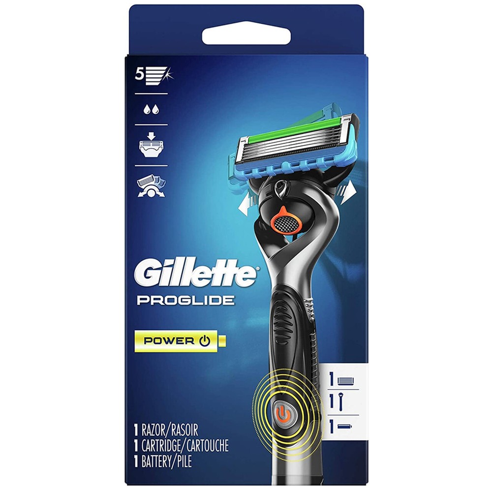 Gillette Fusion ProGlide Powered Men’s Razor with Flex Ball Handle Technology