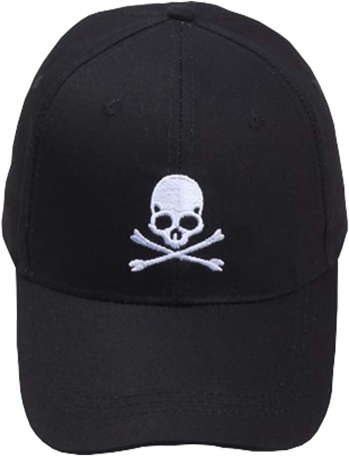 Adjustable Hat Cap Skeleton Bone Sport Sunhat Snapback Embroidery...