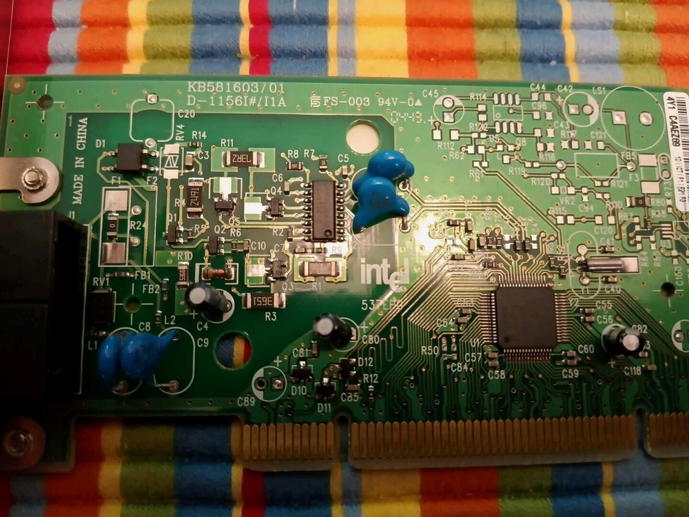 Intel Model 537EPG 56K V.92 Internal Modem PCI Card Data/Fax