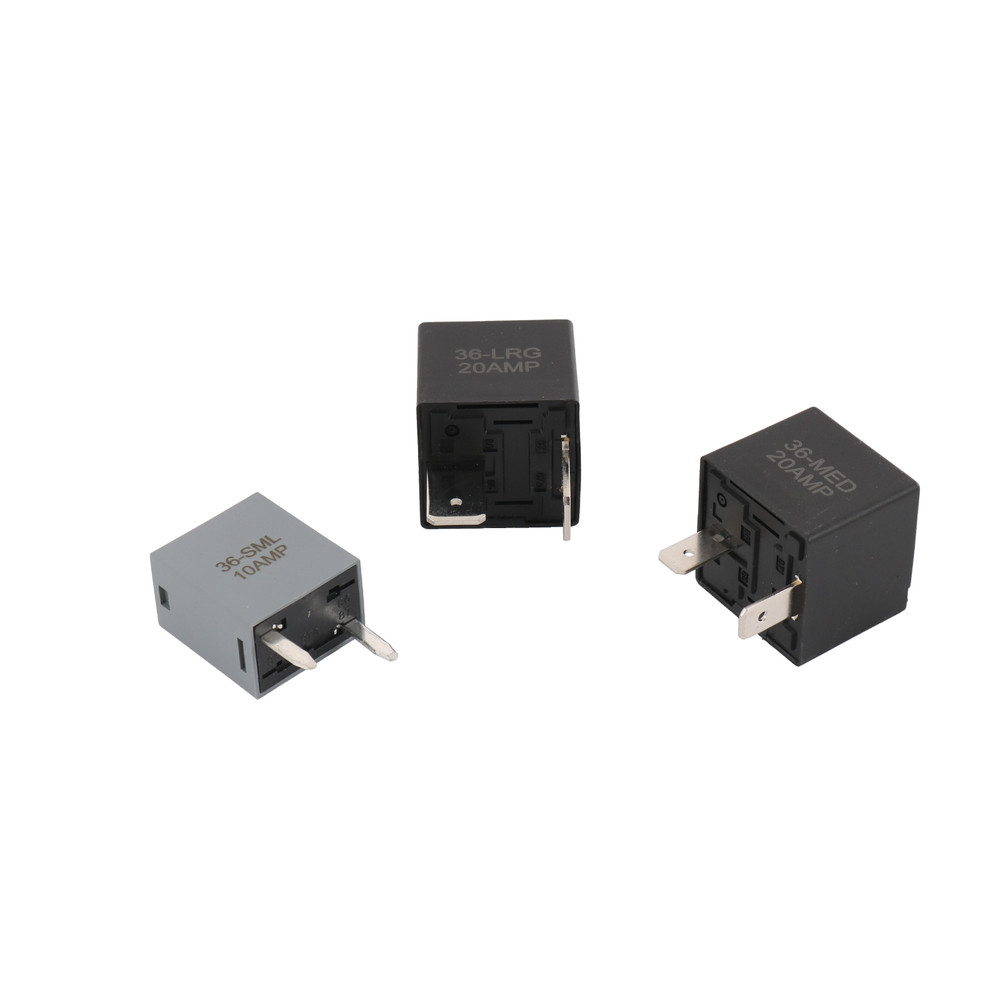 6 Piece Plastic Fuel Pump Relay Bypas Master Kit 9038