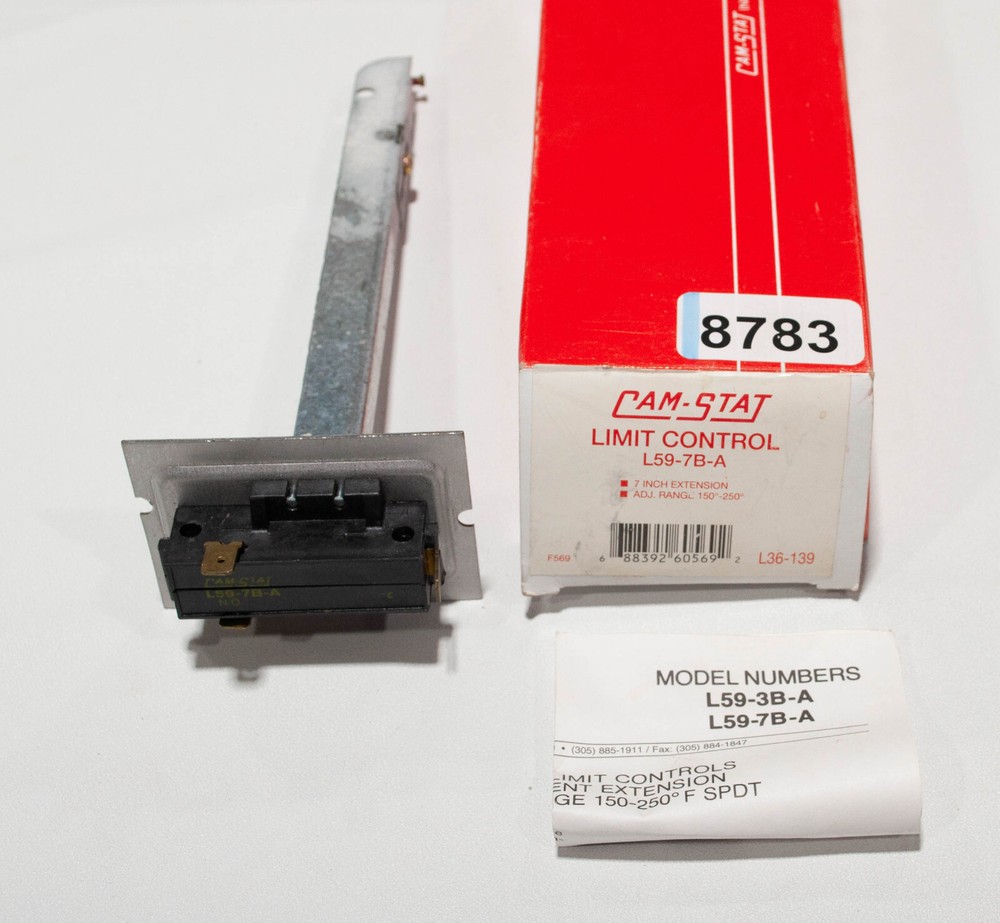Cam-Stat   L59-7B-A   Limit Control  7"   150-250˚