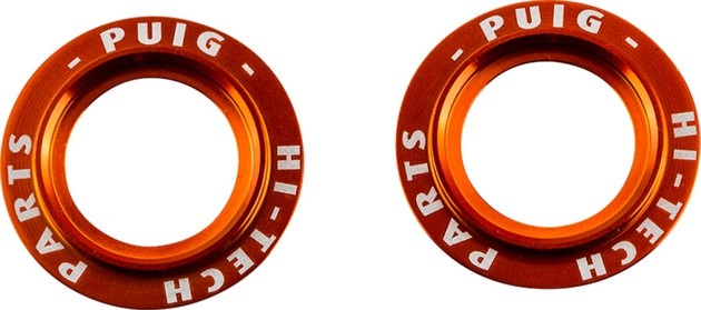Puig Axle Slider Rings Orange