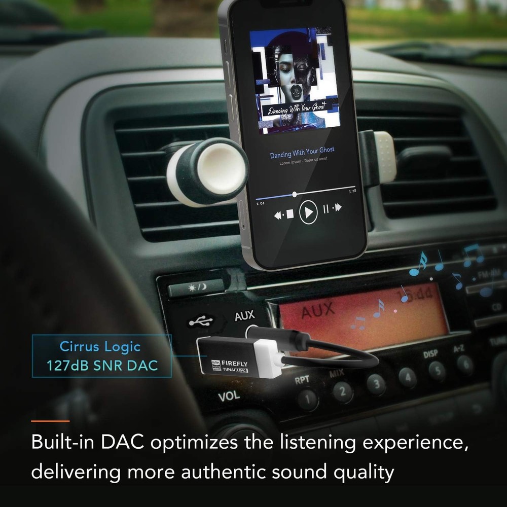 Firefly LDAC Bluetooth Receiver: High Resolution Wireless Audio Bluetooth