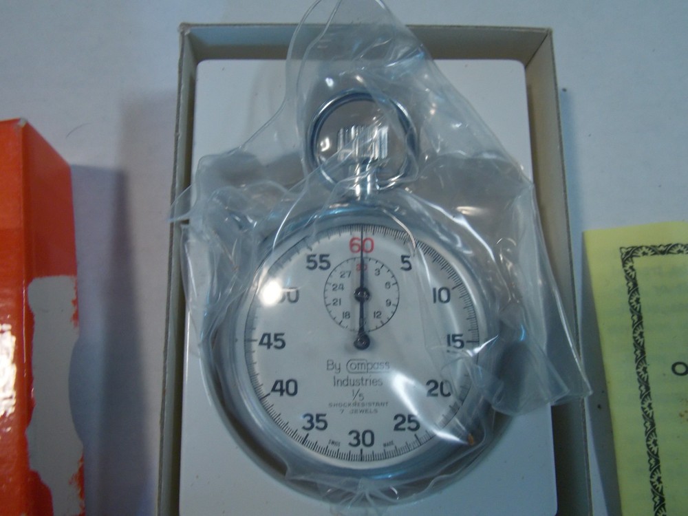 COMPASS INDUSTRIES STOP WATCH SWISS