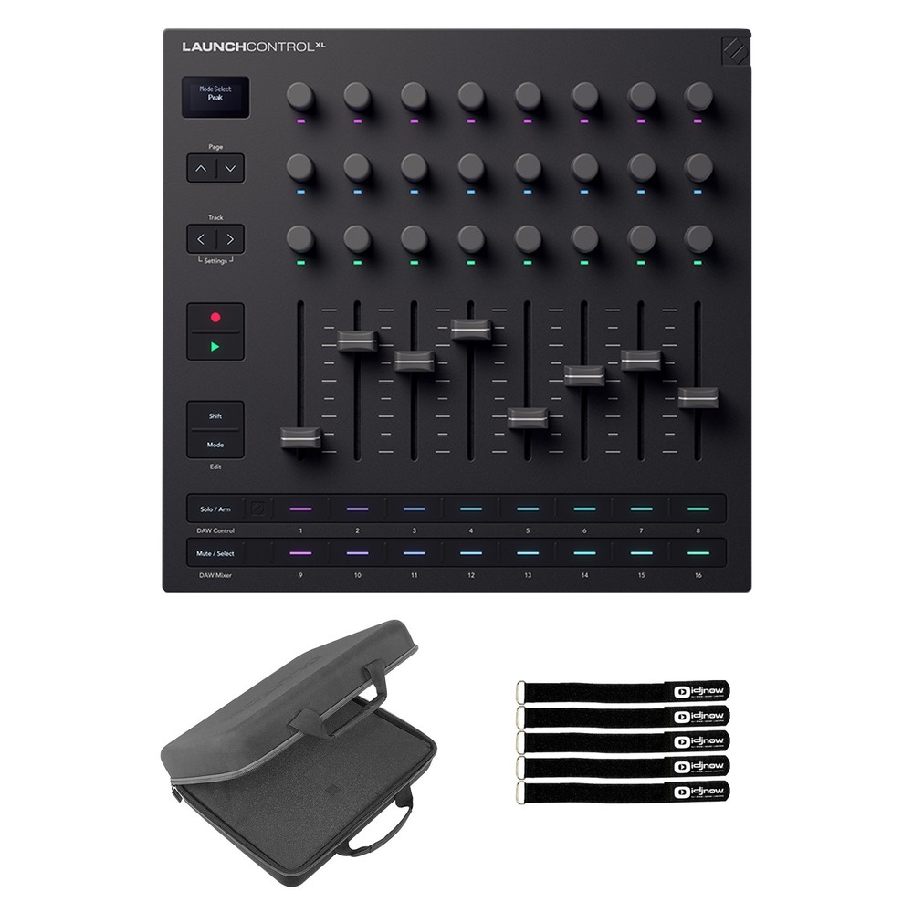 Novation Launch Control XL 3 DAW Midi Control Surface w Case