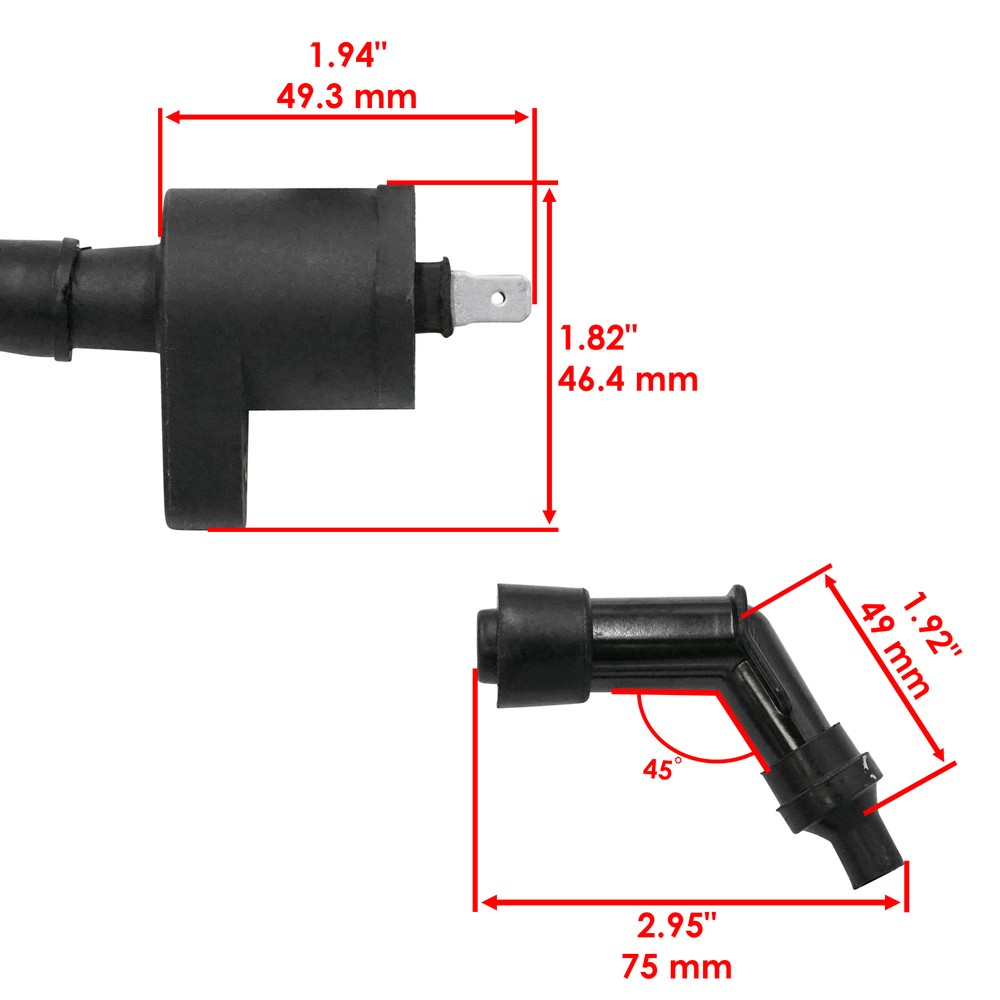 Ignition Coil for Arctic Cat 366 350 2007 2008 2009 2010 2011 2012 2013