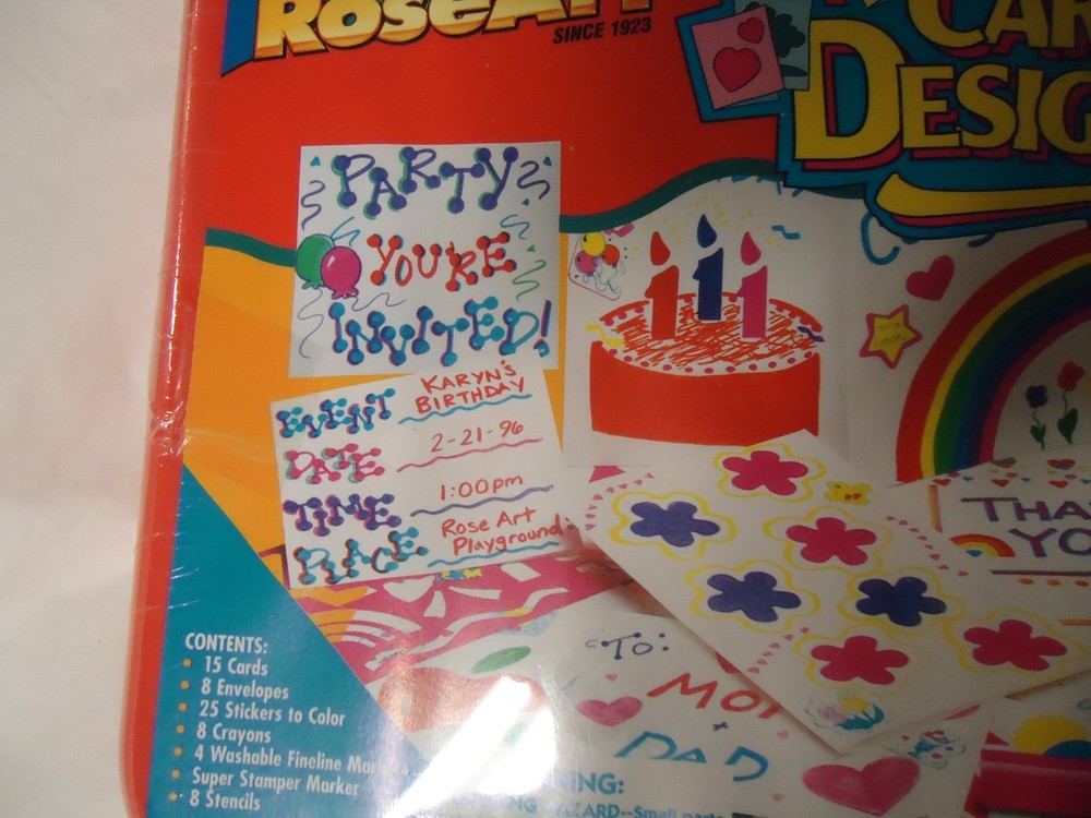 ROSE ART 70 Piece Card Designer Kit