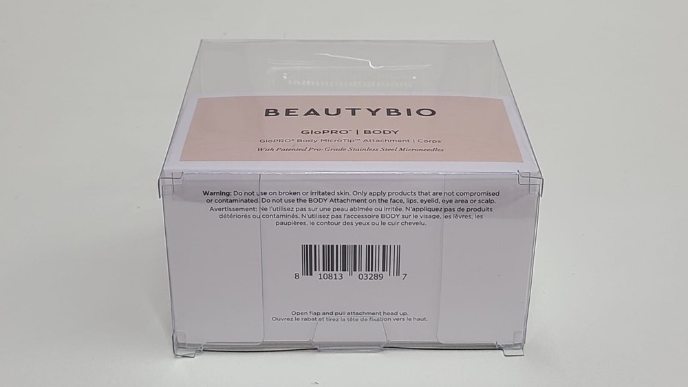 BeautyBio GloPRO Body Microtip Attachment Head White