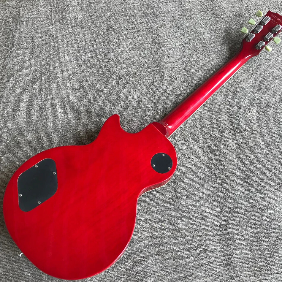 Professional LP Standard High Quality Electric Guitar,Chrome Hardware 6 Strings