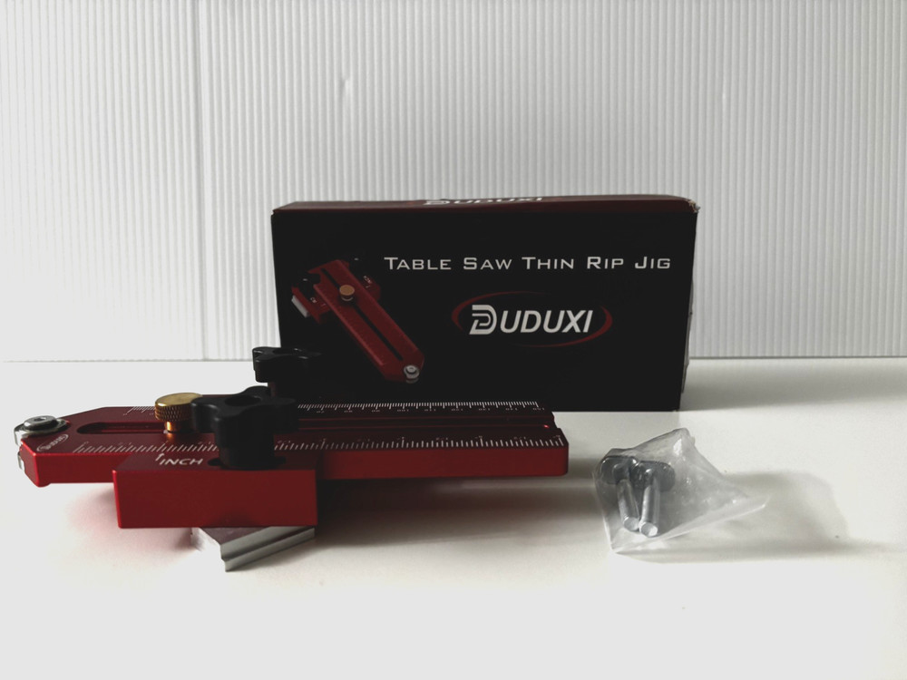 Table Saw Thin Rip Jig Duduxi Precision Woodworking Tool Adjustable Guide