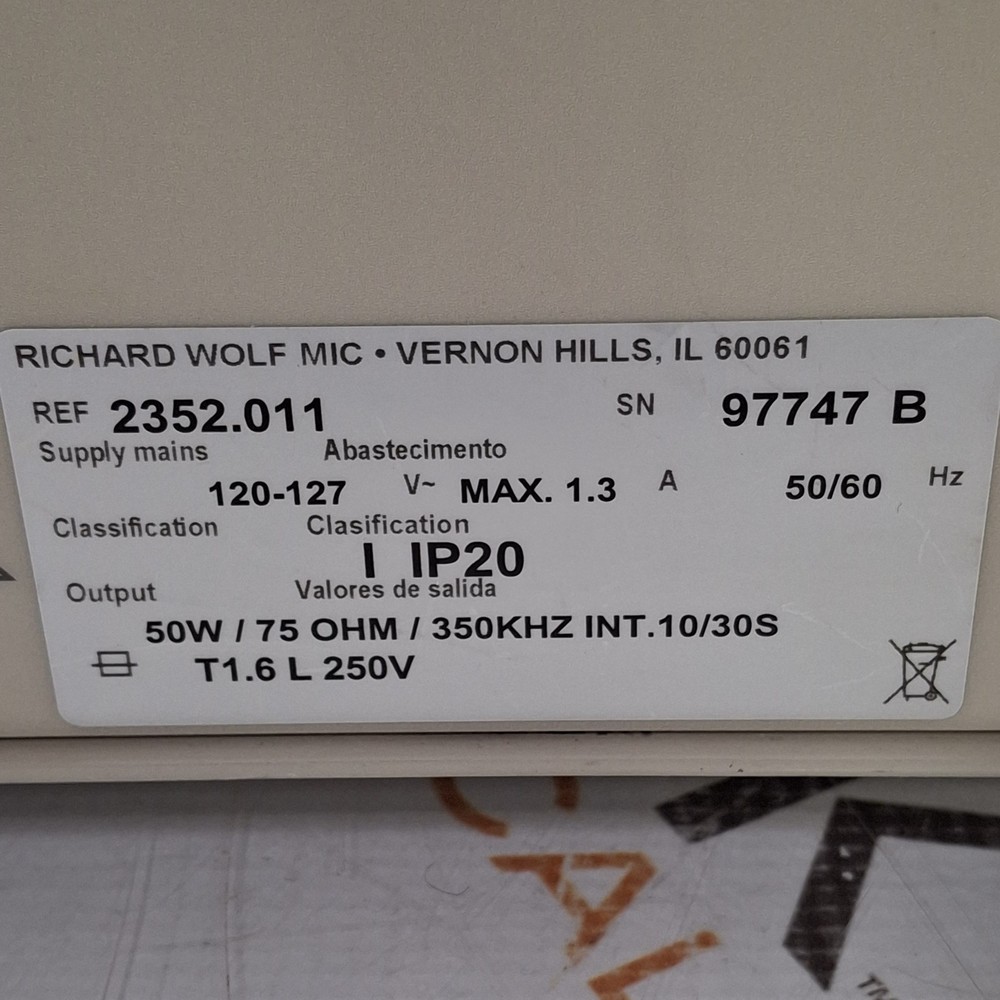 Richard Wolf 2352 Bipolar Generator