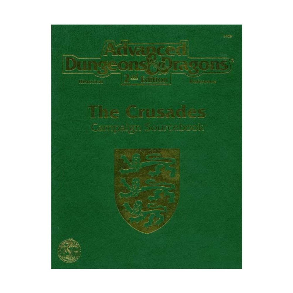 TSR AD&D 2nd Ed Crusades Campaign Sourcebook VG+