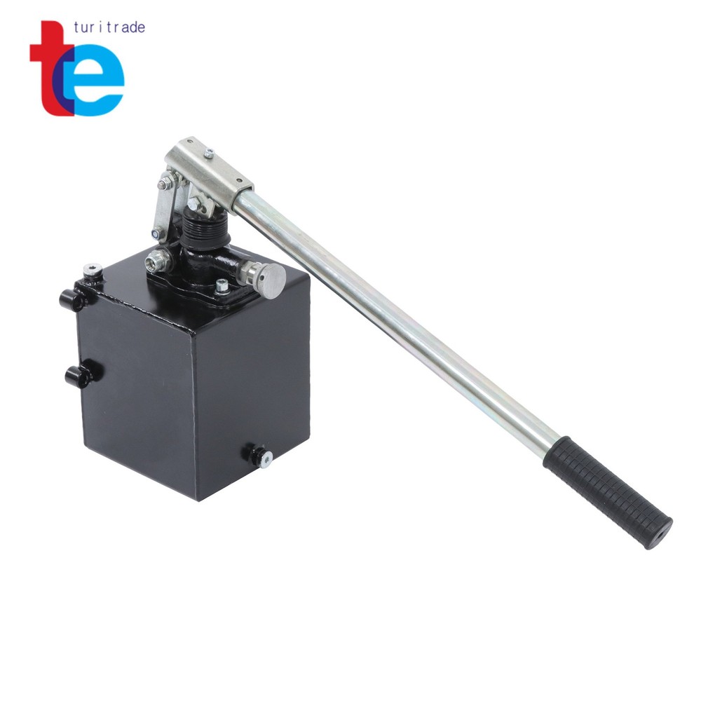 5 Quart Capacity Hydraulic Piston Hand Pump 1.5CID Manual Single Acting System
