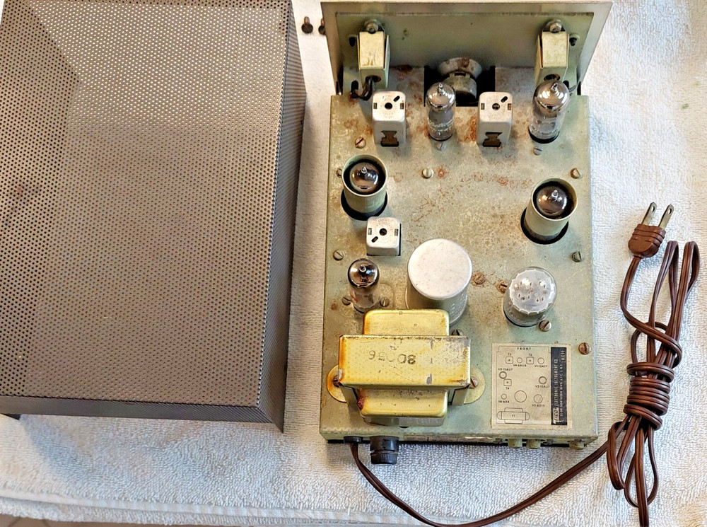 Newly Electronically RESTORED 1962 EICO MX-99 Stereo Tube MPX Multiplex Decoder