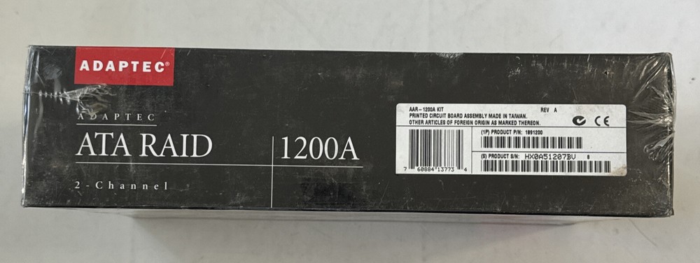 Adaptec, ATA Raid 1200A, 2-Channel, 1891200