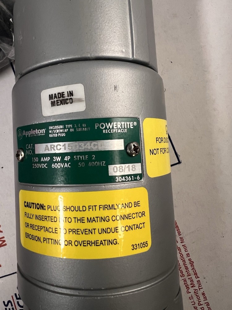 ARC15034CD Appleton Inline Plug
