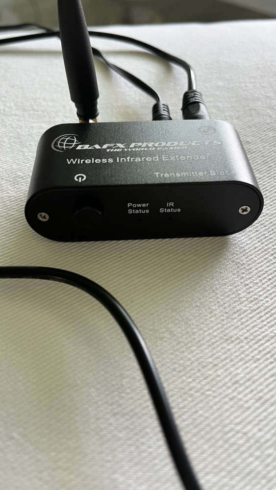 BAFX Products RF Wireless IR Repeater Kit/Infrared Remote Control Extender Kit