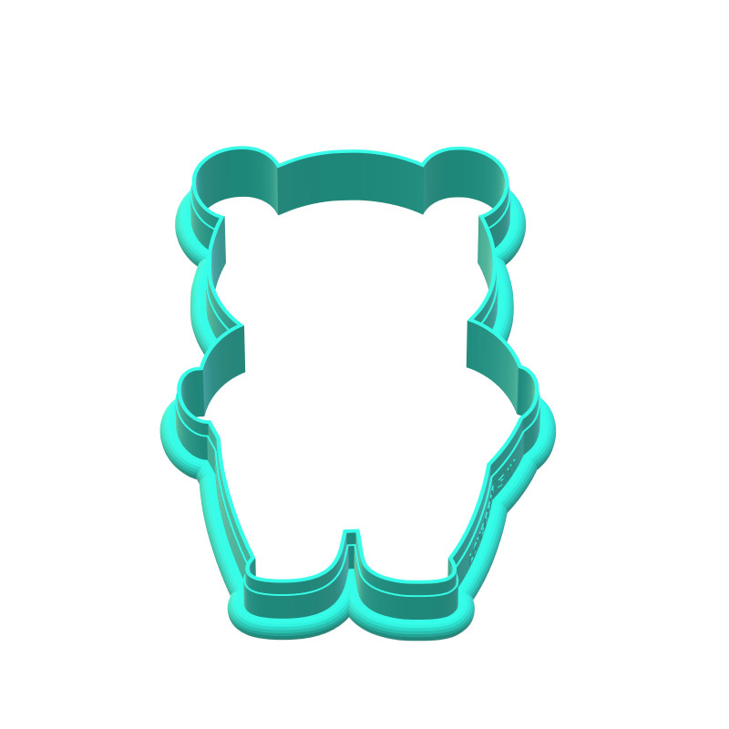 Love Heart Bear Cookie Cutters