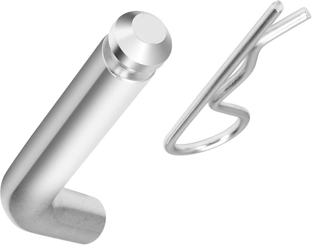 Zinc Plated 5/8" Hitch Pin for Secure Trailer Connection, Includes User Manual