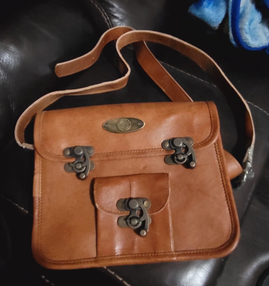 creative art & craft original leather bag