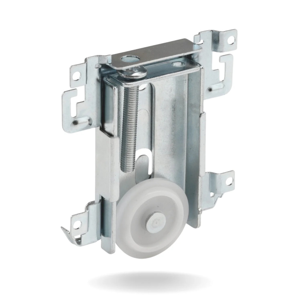 Steel-Framed Mirror Closet Doors Bottom Roller Assembly | Fix & Replace Rollers