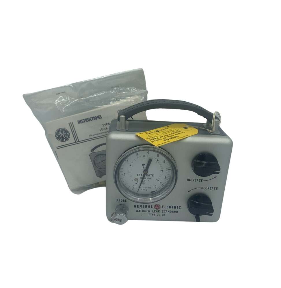 General Electric Halogen Leak Standard Type LS-20