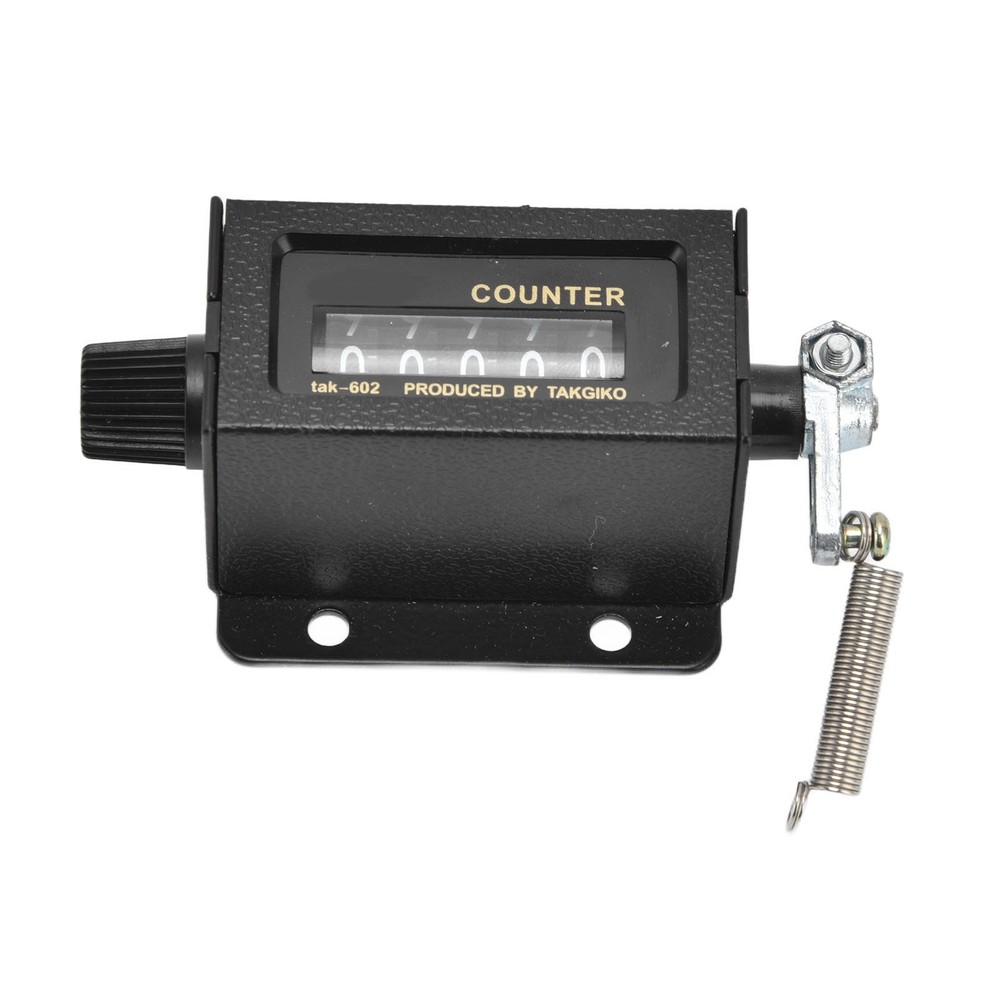 Mechanical Counter Reset Accurate 5 Digit Counting Tool For Printing New