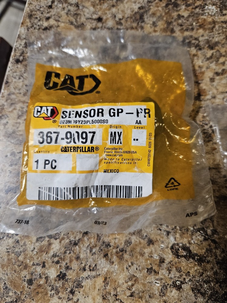 CAT Pressure Sensor SENSOR GP-PR 367-9097 for Caterpillar Equipment