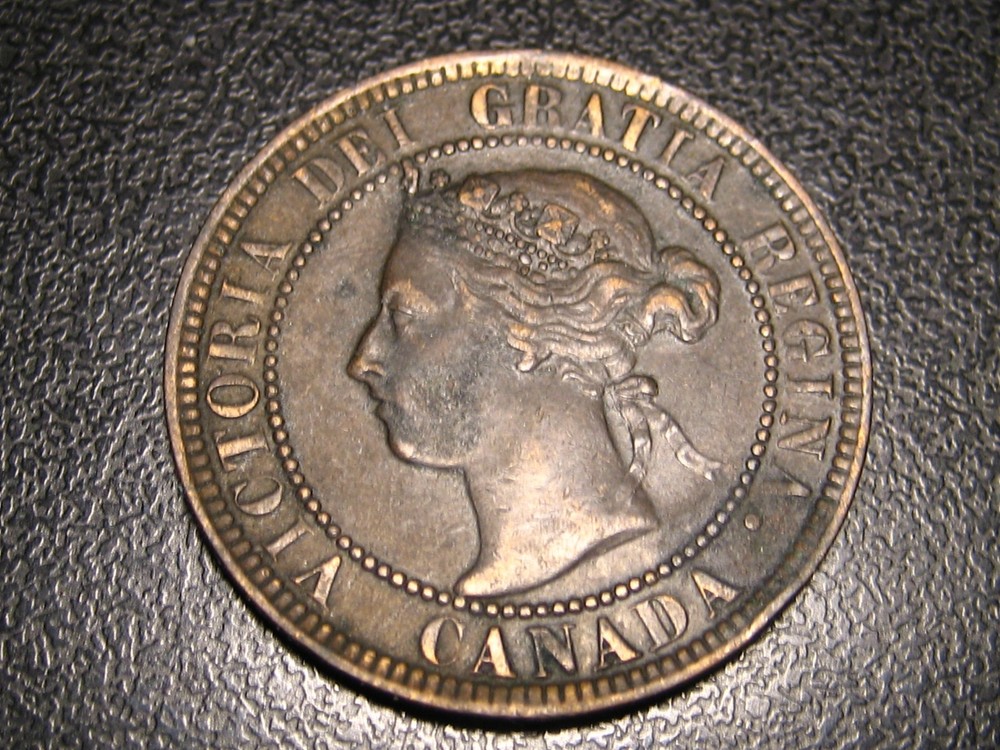 1901 Canadian Large Cent