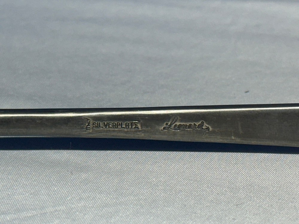 Vintage Leonard Silver Plated Candle Snuffer