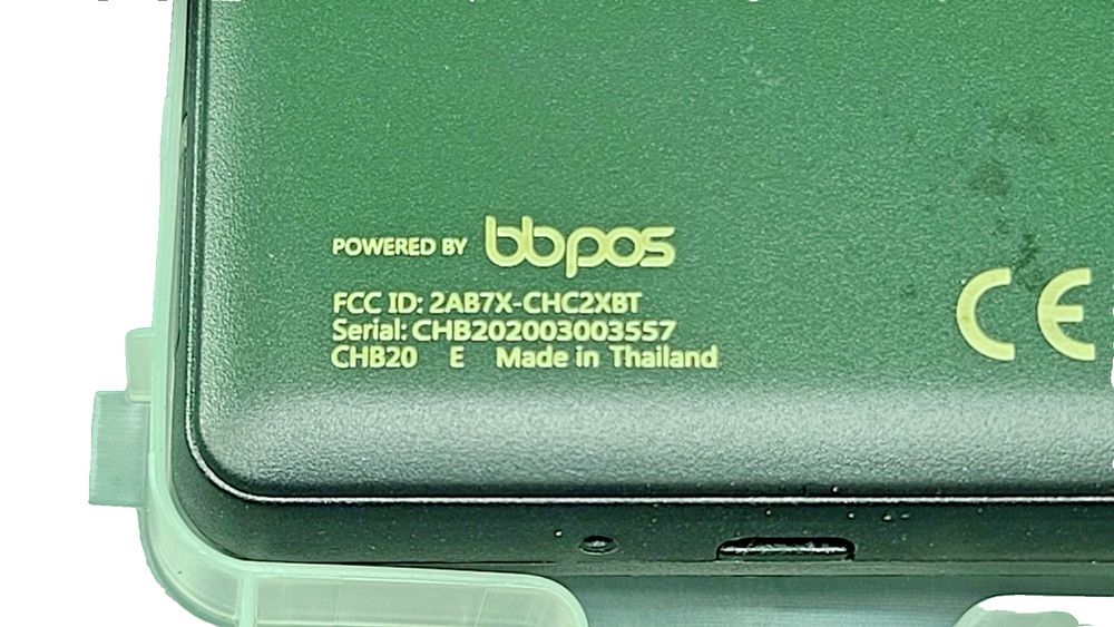 BBPOS Chipper 2X BT Portable Bluetooth Credit Card Reader