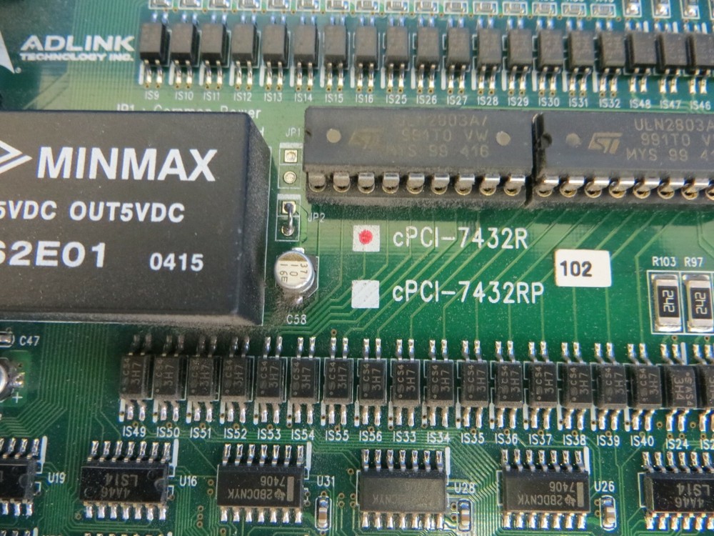 ADLINK CompactPCI cPCI-7432R Digital I/O Module