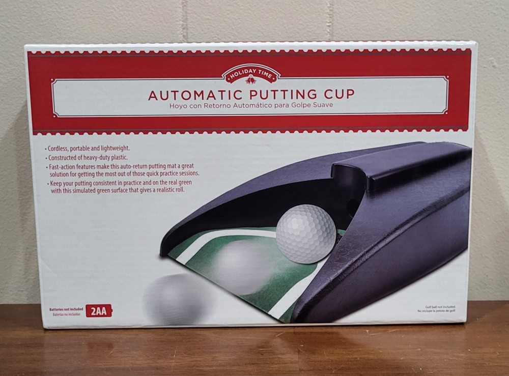 Automatic Putting Cup Battery-Powered Indoor Golf Training Aid TESTED