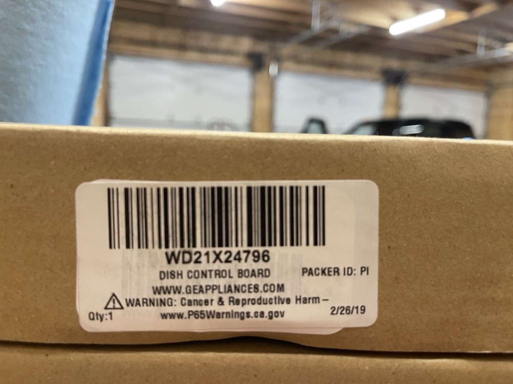 GE Dishwasher Control Board WD21X24796