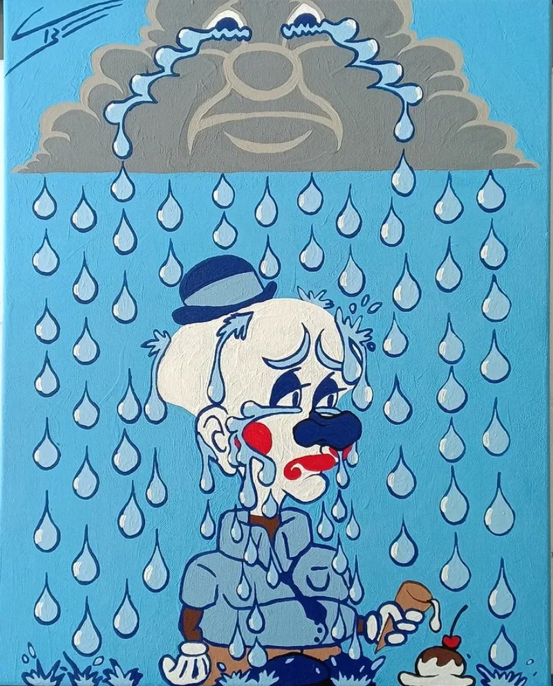 Sad clown number 3