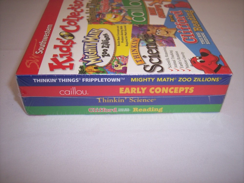 Southwestern Skill Builder Kids Collection CD-ROM Set Educational Games ~ New!