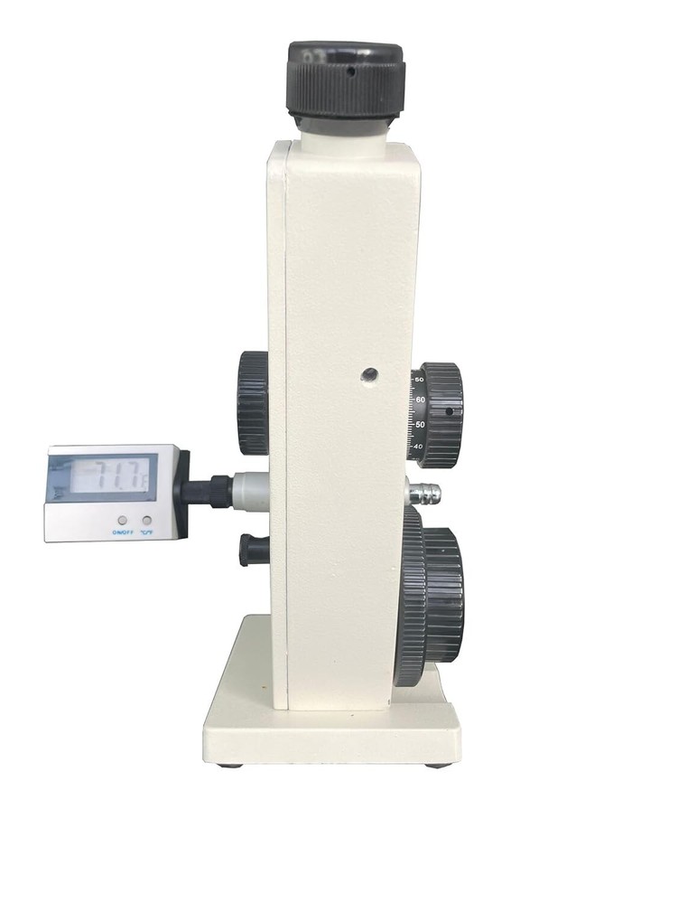 ABBE Refractometer Monocular Refractometer with Measuring Range 1.3000-1.7000 nD