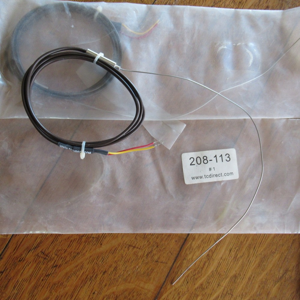 2 Type K Thermocouple Probes. New
