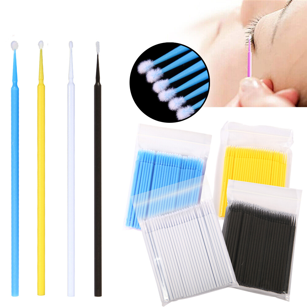 100-1000pcs Dental Micro Applicator Disposable Teeth Brush Tips Regular/Fine