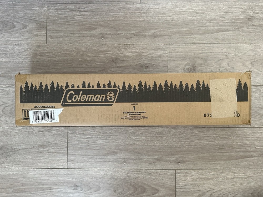 Coleman Trailhead II Military Camping Cot (NIB)