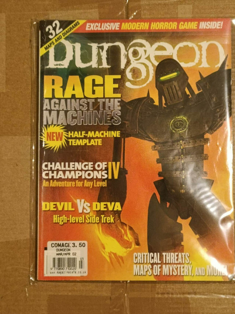 Dungeon Magazine Issue 91