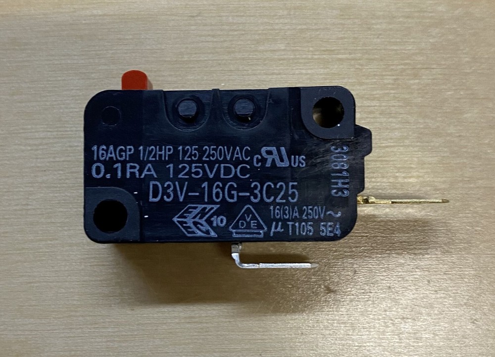 WB24X829 GE Microwave Door Switch