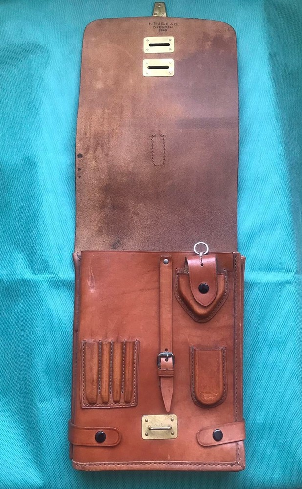German officer's bag Dresden 1946