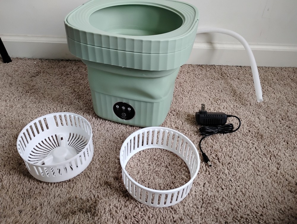 Mini Portable Washing Machine (Green)