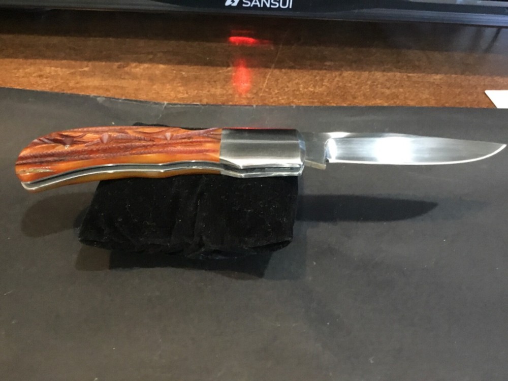 Custom Dave Ricke Lockback like Slipjoint Folder knife