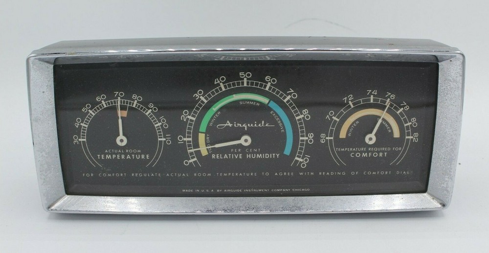 Airguide Temperature Relative Humidity Comforty Working