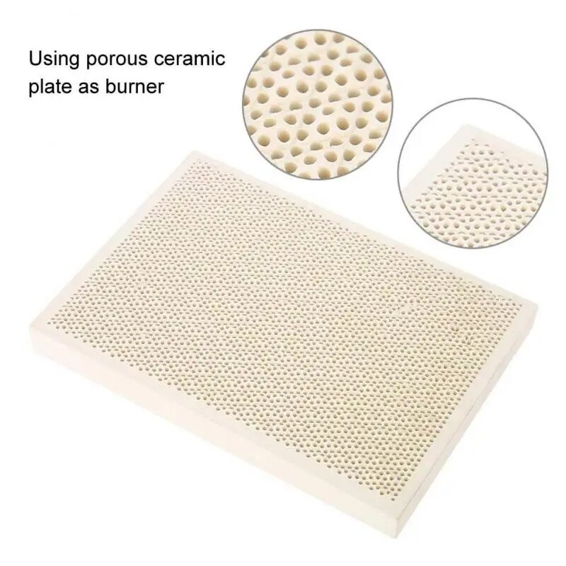 1pcs Rectangle Ceramic Honeycomb Soldering Board 135x95x13mm