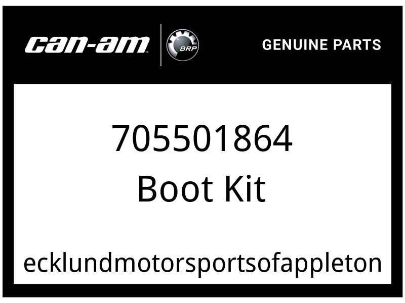 Can-Am OEM Part 705501864 Boot Kit