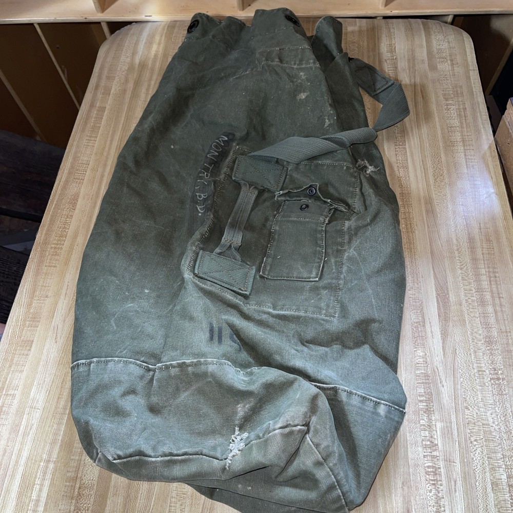 Vintage US Military Duffel Bag