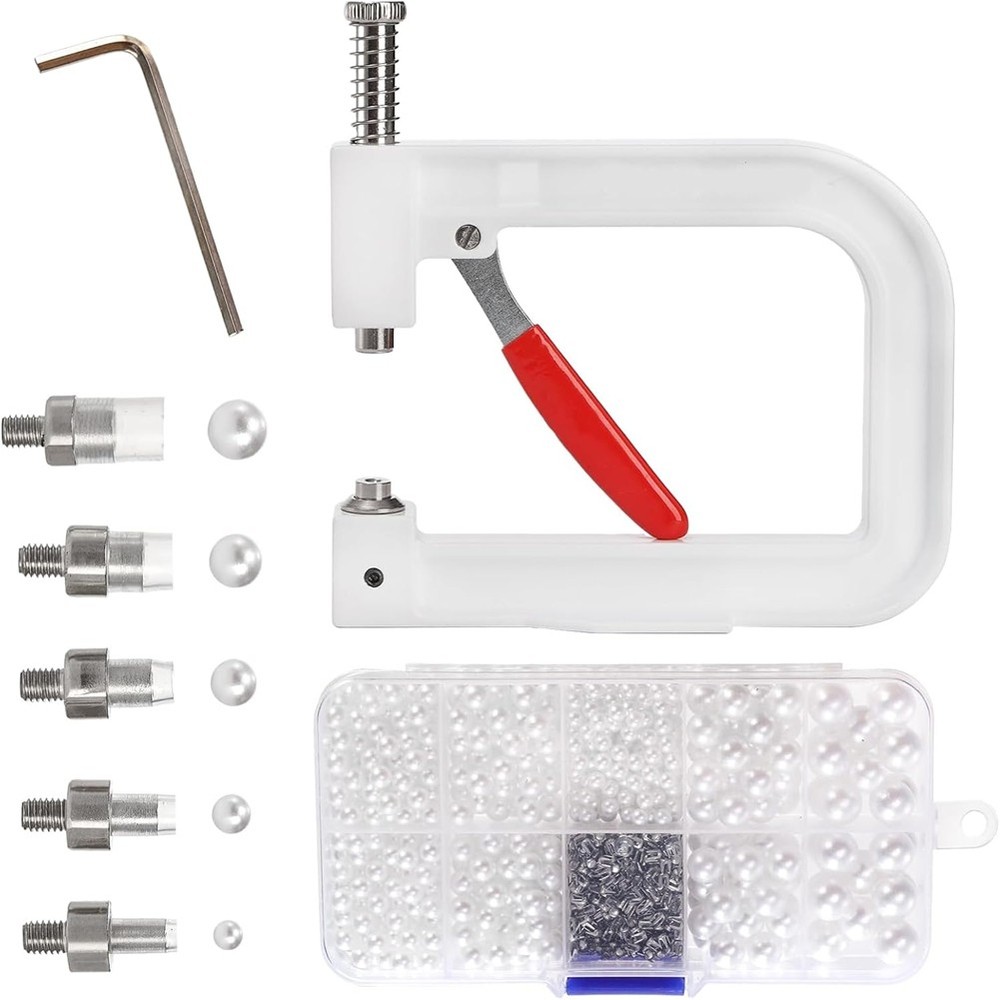 Setting Machine, Bead Rivet Fixing Machine, 5 Sizes, Hand   Setting8179